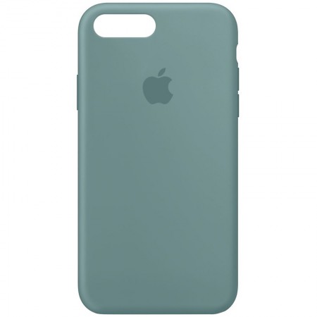 Чехол Silicone Case Full Protective (AA) для Apple iPhone 7 plus / 8 plus (5.5'') Зелений (2641)