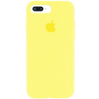 Чехол Silicone Case Full Protective (AA) для Apple iPhone 7 plus / 8 plus (5.5'') Жовтий (2599)