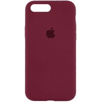 Чехол Silicone Case Full Protective (AA) для Apple iPhone 7 plus / 8 plus (5.5'') Червоний (2645)