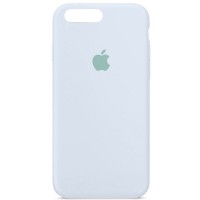 Чехол Silicone Case Full Protective (AA) для Apple iPhone 7 plus / 8 plus (5.5'') Блакитний (23917)