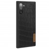 Кожаная накладка G-Case Crocodile Dark series для Samsung Galaxy Note 10 Чорний (18240)