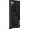 Карбоновая накладка G-Case Dark series для Samsung Galaxy Note 10 Чорний (12281)
