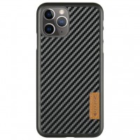 Карбоновая накладка G-Case Dark series для Apple iPhone 11 Pro (5.8'') Черный (2649)