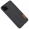 Накладка G-Case Textiles Dark series для Apple iPhone 11 Pro (5.8'') Чорний (17887)