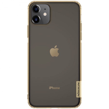 TPU чехол Nillkin Nature Series для Apple iPhone 11 (6.1'') Золотий (21534)
