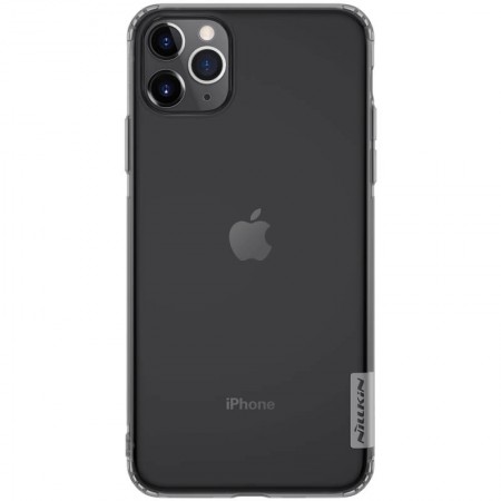 TPU чехол Nillkin Nature Series для Apple iPhone 11 Pro Max (6.5'') Серый (12288)
