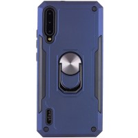 Ударопрочный чехол SG Ring Color магнитный держатель для Xiaomi Mi CC9 / Mi 9 Lite Синій (21533)
