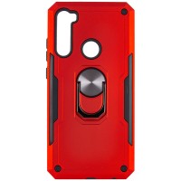 Ударопрочный чехол SG Ring Color магнитный держатель для Xiaomi Redmi Note 8 Красный (2666)
