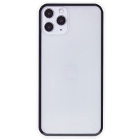 Прозрачный TPU+PC чехол Epic с цветным бампером для Apple iPhone 11 Pro (5.8'') Білий (12284)