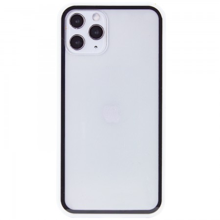 Прозрачный TPU+PC чехол Epic с цветным бампером для Apple iPhone 11 Pro (5.8'') Белый (12284)