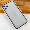 Прозрачный TPU+PC чехол Epic с цветным бампером для Apple iPhone 11 Pro (5.8'') Белый (12284)