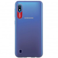 TPU чехол Epic clear flash для Samsung Galaxy A10 (A105F) Червоний (2695)