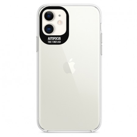 TPU чехол Epic clear flash для Apple iPhone 11 (6.1'') Черный (11976)