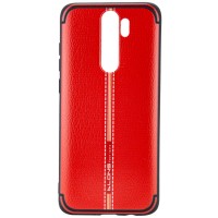 TPU чехол DLONS Lenny Series для Xiaomi Redmi Note 8 Pro Червоний (2746)