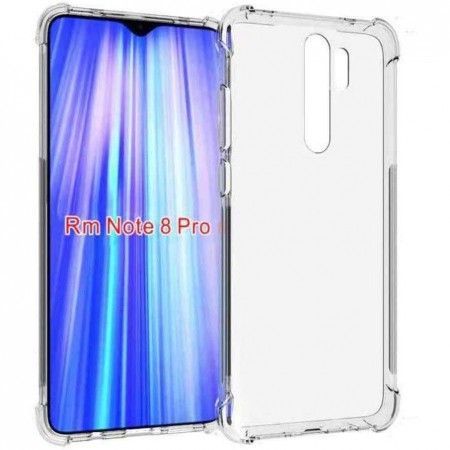 TPU чохол Epic Ease з посиленими кутами для Xiaomi Redmi Note 8 Pro Прозорий (42453)