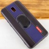 TPU+PC чехол DLONS NY с держателем-подставкой для Xiaomi Redmi 8a Синій (2761)