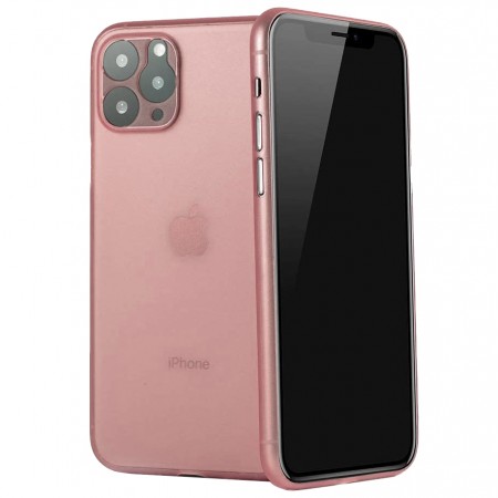 PP накладка LikGus Ultrathin 0,3 mm для Apple iPhone 11 Pro (5.8'') Рожевий (2726)