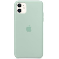 Чехол Silicone case (AAA) для Apple iPhone 11 (6.1'') Зелений (2767)