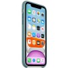 Чехол Silicone case (AAA) для Apple iPhone 11 (6.1'') Зелений (2765)