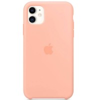 Чехол Silicone case (AAA) для Apple iPhone 11 (6.1'') Оранжевый (2764)