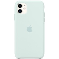 Чехол Silicone case (AAA) для Apple iPhone 11 (6.1'') Сірий (2775)
