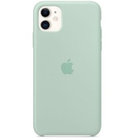 Чехол Silicone case (AAA) для Apple iPhone 11 (6.1'') Бірюзовий (15103)