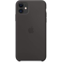 Чехол Silicone case (AAA) для Apple iPhone 11 (6.1'') Чорний (2770)