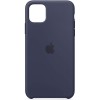 Чехол Silicone case (AAA) для Apple iPhone 11 (6.1'') Синій (2772)
