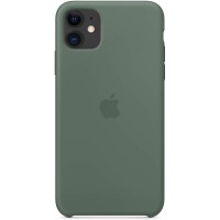 Чехол Silicone case (AAA) для Apple iPhone 11 (6.1'') Зелений (2768)