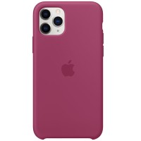Чехол Silicone case (AAA) для Apple iPhone 11 Pro (5.8'') Малиновий (17888)
