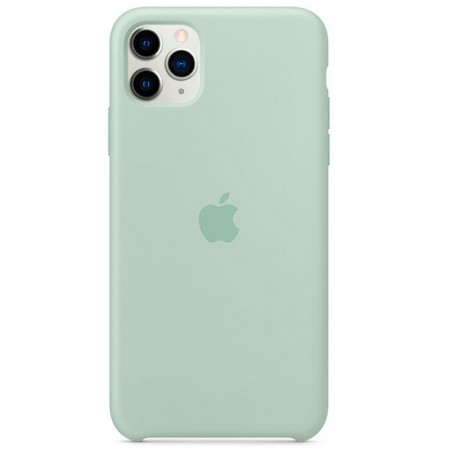Чехол Silicone case (AAA) для Apple iPhone 11 Pro (5.8'') Бирюзовый (2789)