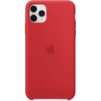 Чехол Silicone case (AAA) для Apple iPhone 11 Pro (5.8'') Червоний (2782)