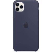 Чехол Silicone case (AAA) для Apple iPhone 11 Pro (5.8'') Синій (2781)