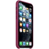 Чехол Silicone case (AAA) для Apple iPhone 11 Pro Max (6.5'') Малиновий (2792)