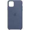 Чехол Silicone case (AAA) для Apple iPhone 11 Pro Max (6.5'') Блакитний (2795)