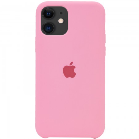 Чехол Silicone Case (AA) для Apple iPhone 11 (6.1'') Рожевий (2810)