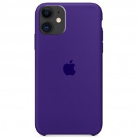 Чехол Silicone Case (AA) для Apple iPhone 11 (6.1'') Фіолетовий (17162)
