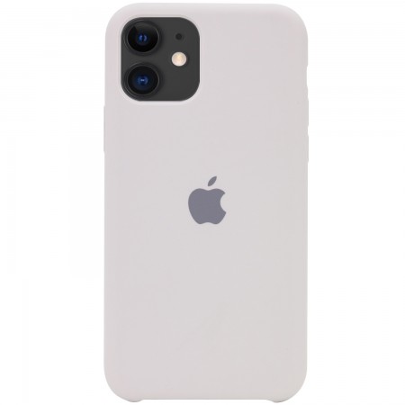 Чехол Silicone Case (AA) для Apple iPhone 11 (6.1'') Серый (20618)