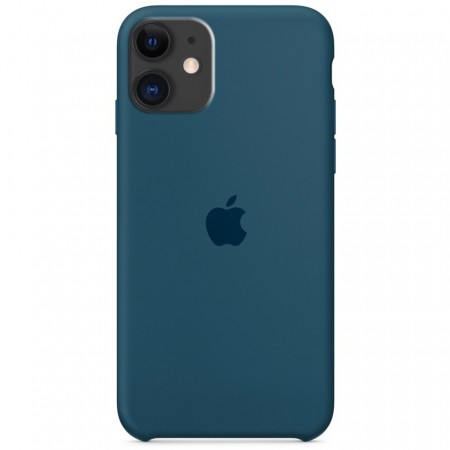 Чехол Silicone Case (AA) для Apple iPhone 11 (6.1'') Синій (17164)