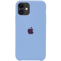 Чехол Silicone Case (AA) для Apple iPhone 11 (6.1'') Голубой (2821)