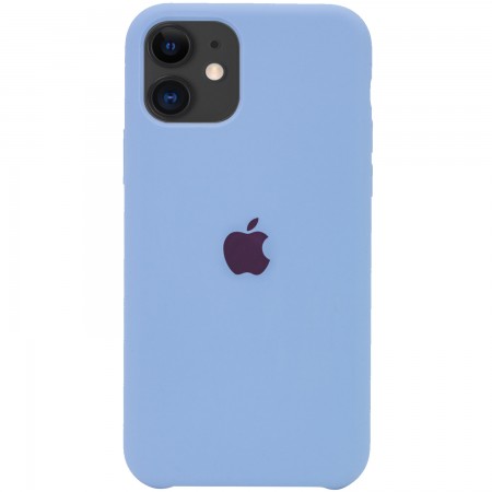 Чехол Silicone Case (AA) для Apple iPhone 11 (6.1'') Блакитний (2821)