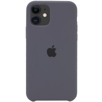 Чехол Silicone Case (AA) для Apple iPhone 11 (6.1'') Серый (2823)