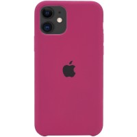 Чехол Silicone Case (AA) для Apple iPhone 11 (6.1'') Красный (12292)
