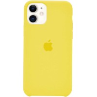 Чехол Silicone Case (AA) для Apple iPhone 11 (6.1'') Желтый (2820)