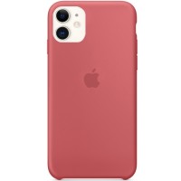 Чехол Silicone Case (AA) для Apple iPhone 11 (6.1'') Красный (2830)