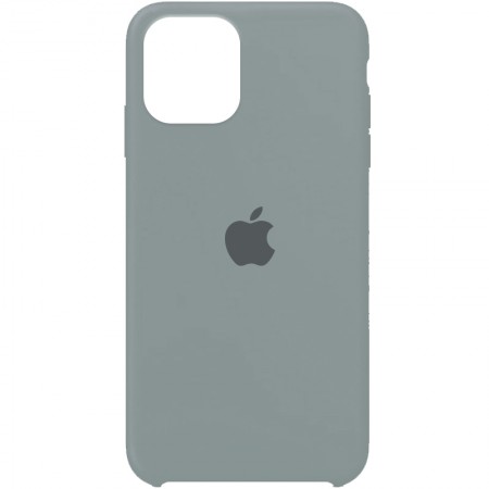 Чехол Silicone Case (AA) для Apple iPhone 11 (6.1'') Серый (2811)