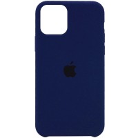 Чехол Silicone Case (AA) для Apple iPhone 11 (6.1'') Синий (12293)