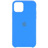 Чехол Silicone Case (AA) для Apple iPhone 11 (6.1'') Голубой (2833)