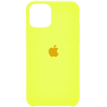 Чехол Silicone Case (AA) для Apple iPhone 11 (6.1'') Жовтий (2837)