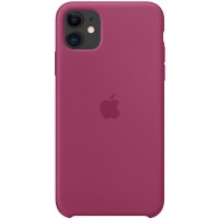Чехол Silicone Case (AA) для Apple iPhone 11 (6.1'') Малиновый (2842)